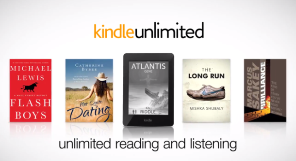 La nueva tarifa plana de Kindle busca atraer al lector al libro electrónico // FUENTE: amazon.com